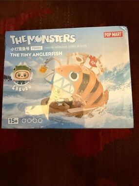 The Monsters Tiny Anglerfish Kids Toy - Orange